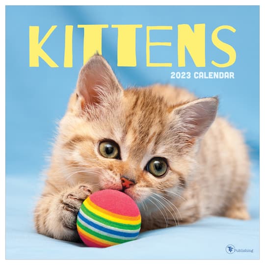 tf-publishing-2023-kittens-wall-calendar-michaels